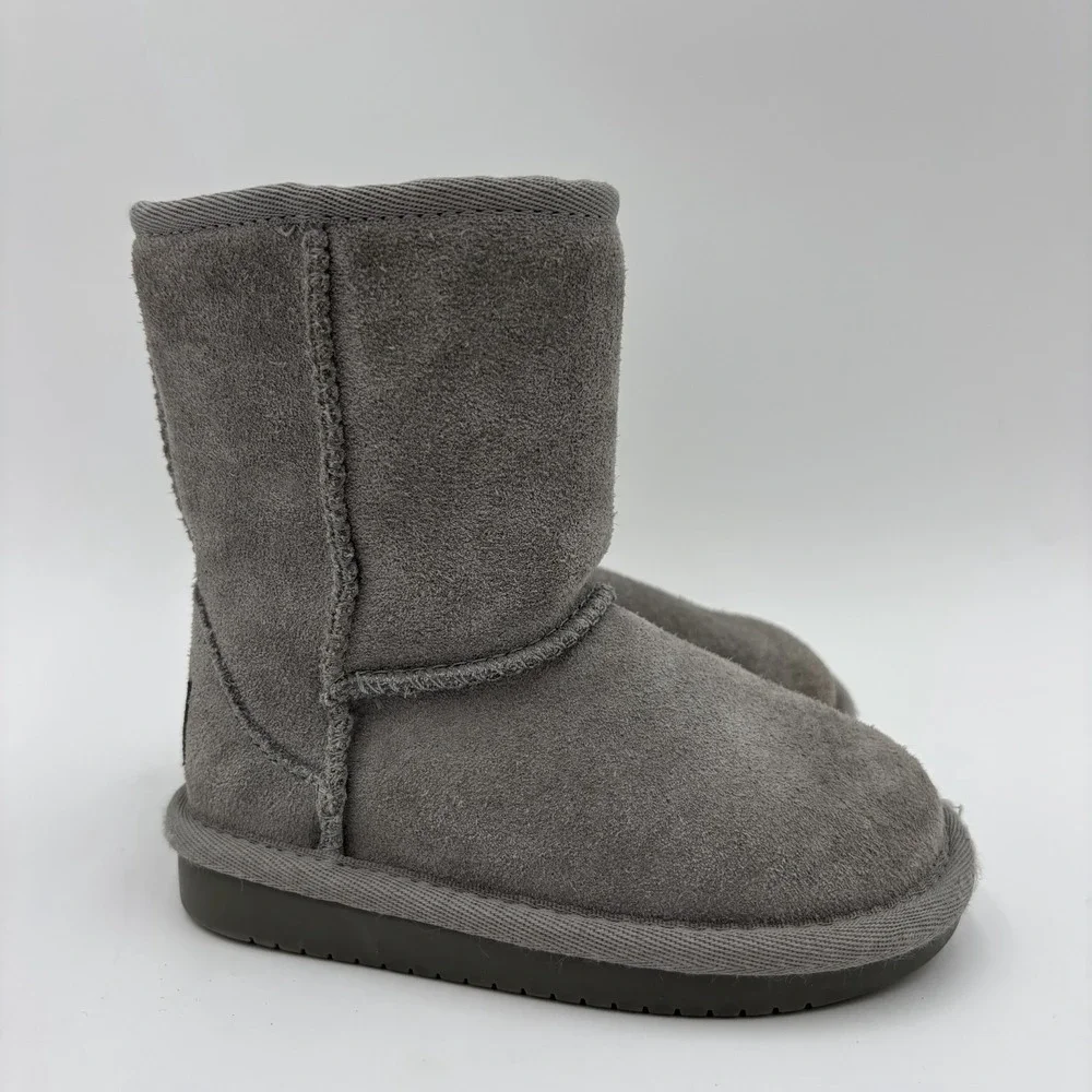 Koolaburra By Ugg Kids' Koola Mini Boots Gray Little Girls Size‎ 7 Shearling